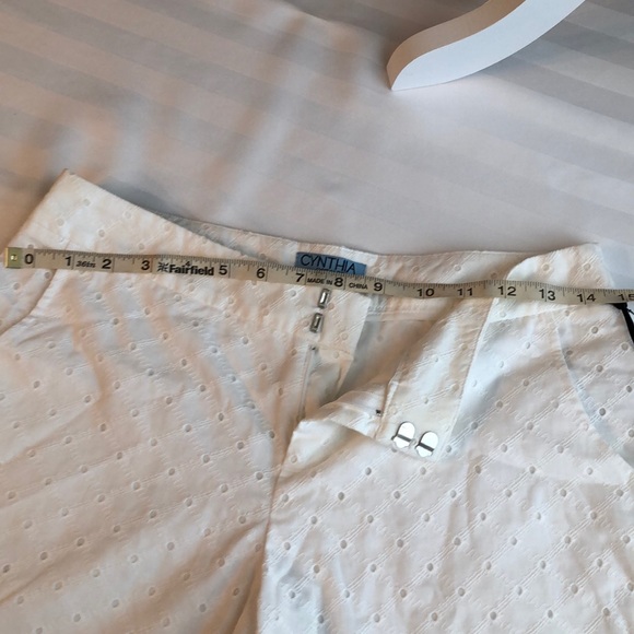 🌟NEW🌟White eyelet Cynthia Rowley shorts - Picture 8 of 8